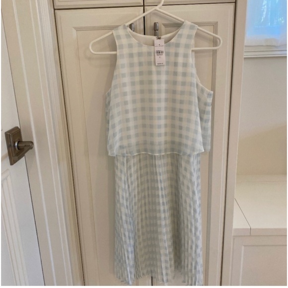 Gorgeous Gingham Pleated Dress - New! - Picture 4 of 8
